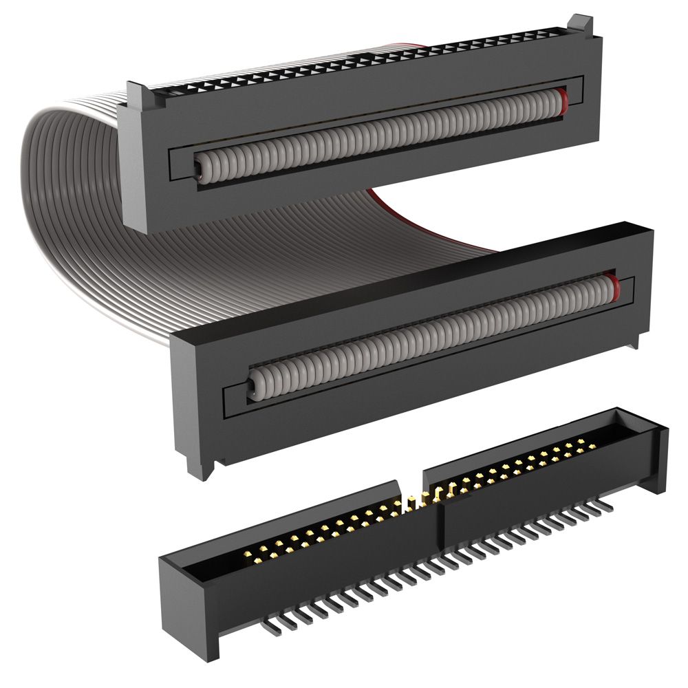 .050" （1.27 mm）间距IDC系统