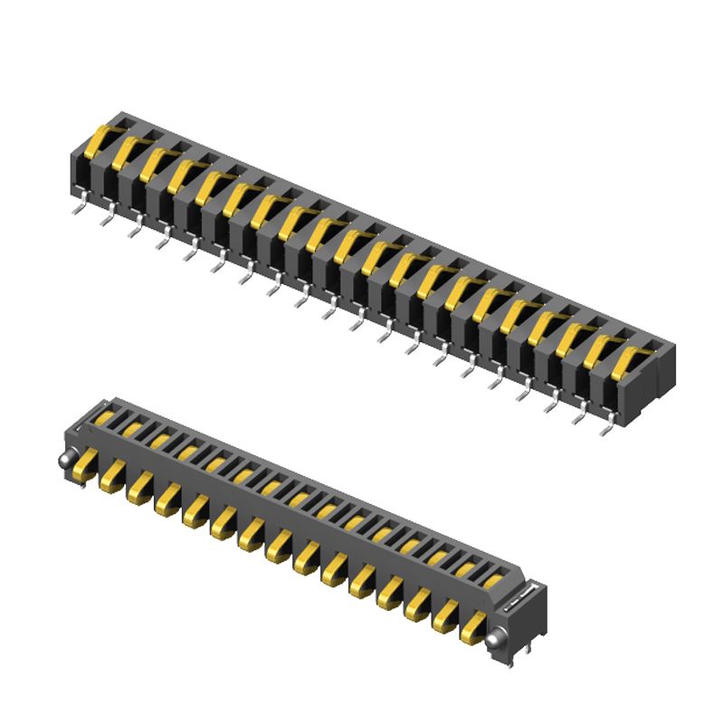 .100"(2.54 mm)间距单片式