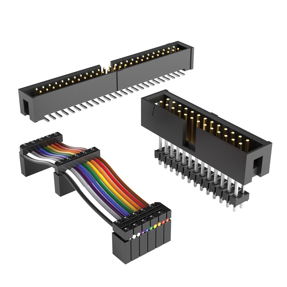 .100" （2.54 mm）间距IDC系统