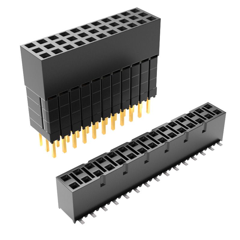 .100"（2.54mm）间距插座料带