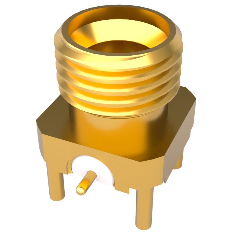 螺纹SMPM精密射频,50欧姆,SMPMT
