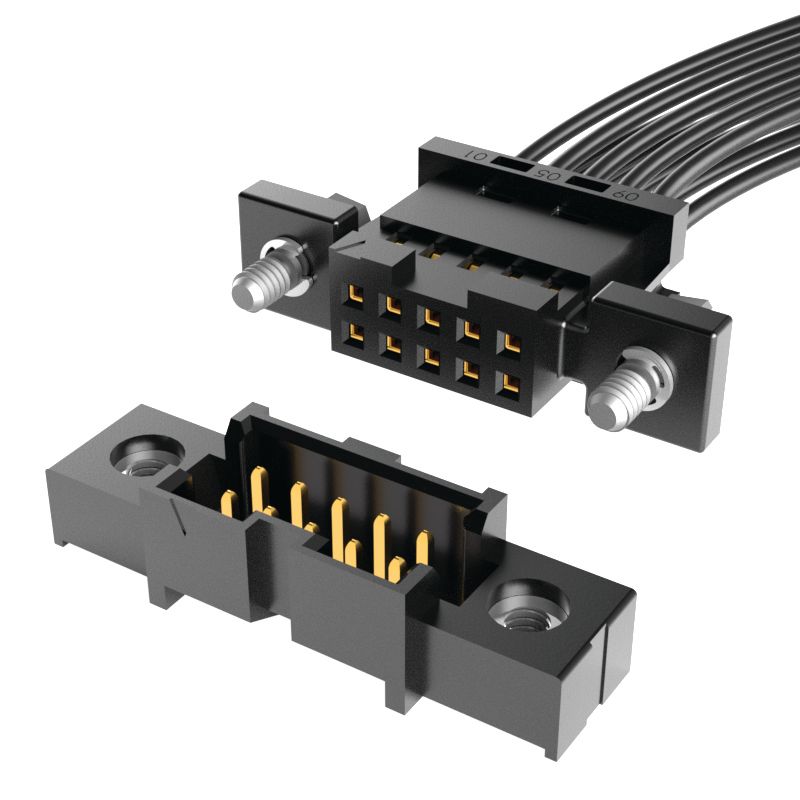 Tiger Eye 2 mm间距分离式导线连接器和电缆