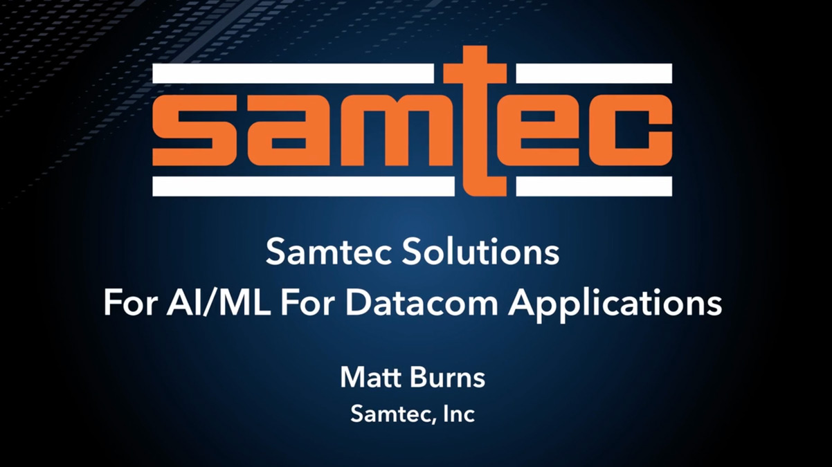 Matt Burns - 数据通信行业专家视频