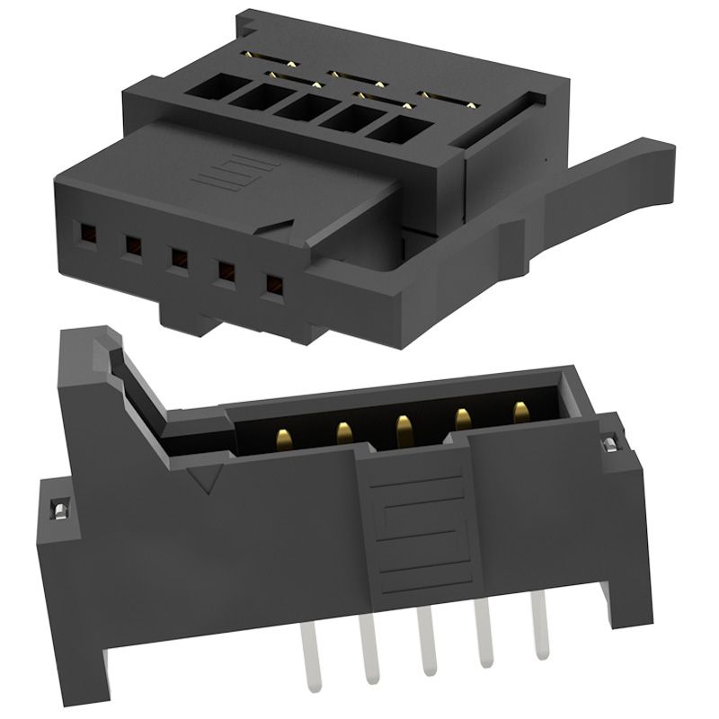 2.00 mm(.0787")间距分离式导线IDC系统