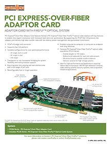 光纤PCIe®适配卡电子手册