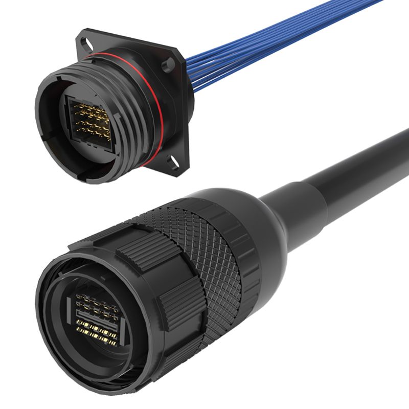 NovaRay I/O 面板安装电缆系统