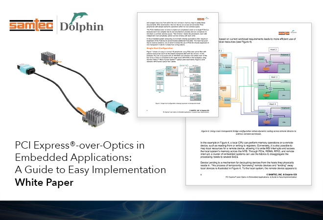 嵌入式应用中的PCIe®-Over-Optics