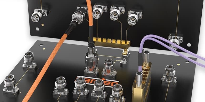 精密射频板和电缆