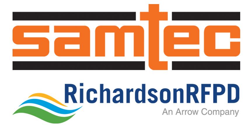 Samtec and Richardson RFPD logos