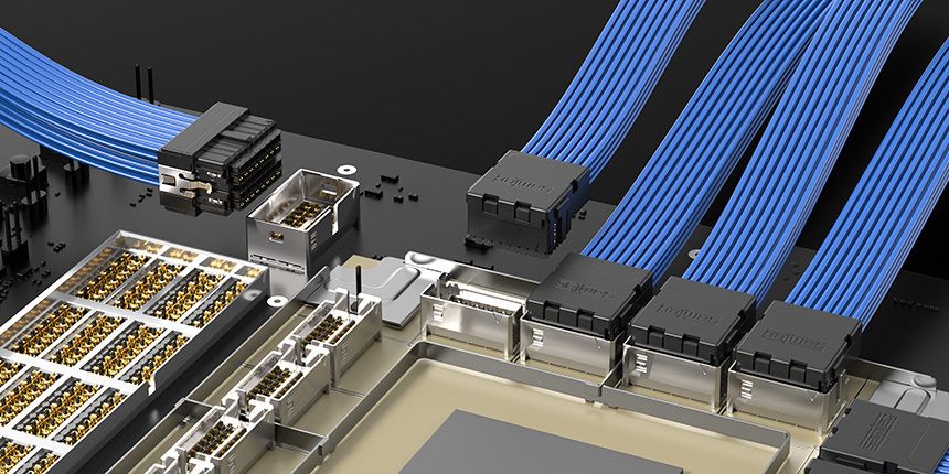 Si-Fly HD产品图片，近芯片、共封装和夹层解决方案