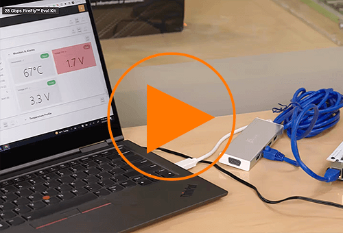 28 Gbps FireFly™ 评估套件