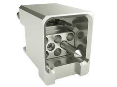 VBM产品图片，高达110 GHz的耐用型盲插模块解决方案